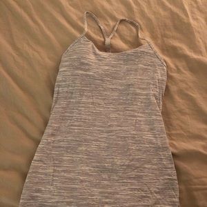 Lululemon built in bra top